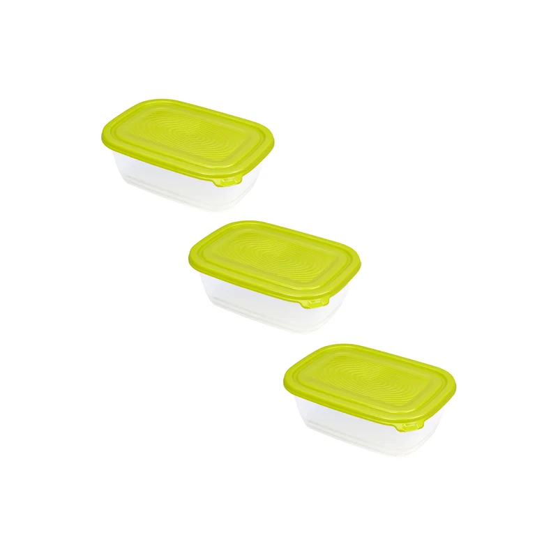 Set 3 pz Contenitore frigo 1 l SUNSHINE