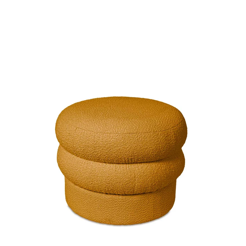 Elliot pouf senape