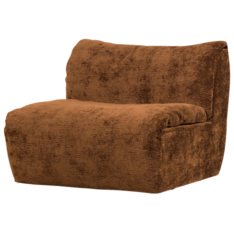 Baggy 1 posto ciniglia 3d marrone medio