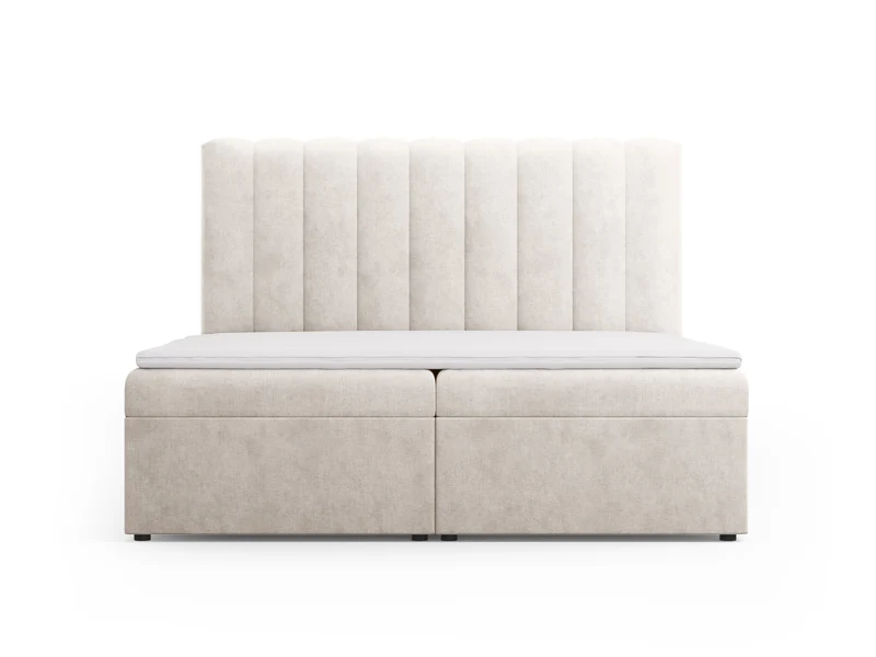 Letto: testiera + molle/materasso + coprimaterasso, "Kelp", 210x180x125
