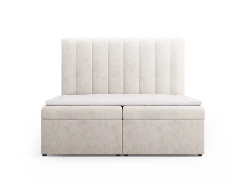 Letto: testiera + molle/materasso + coprimaterasso, "Kelp", 210x160x125