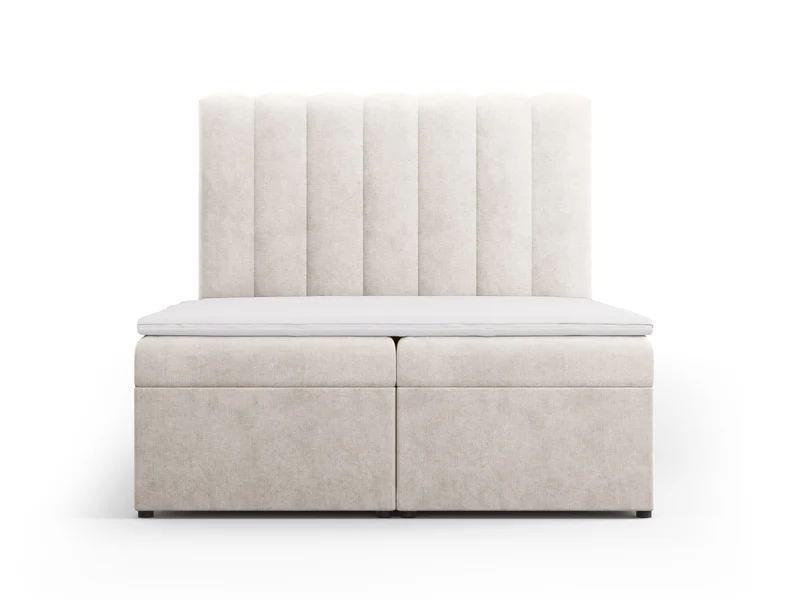 Letto: testiera + molle/materasso + coprimaterasso, "Kelp", 210x140x125