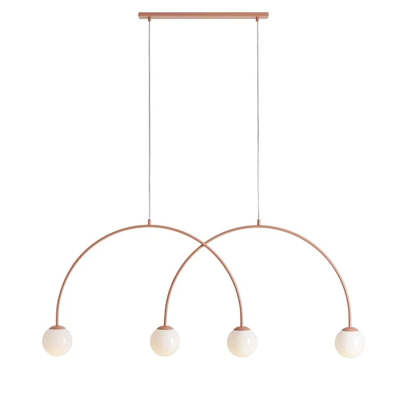 Lampada a sospensione UNA 4 CORAL L Aldex