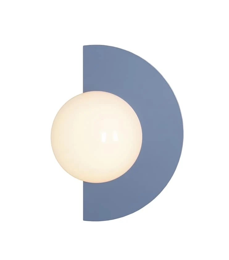 Applique LOOP WALL dusty blue Aldex