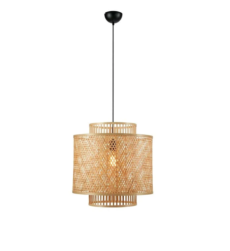 Lampada STRATI Sospensione 1L Naturale 50cm