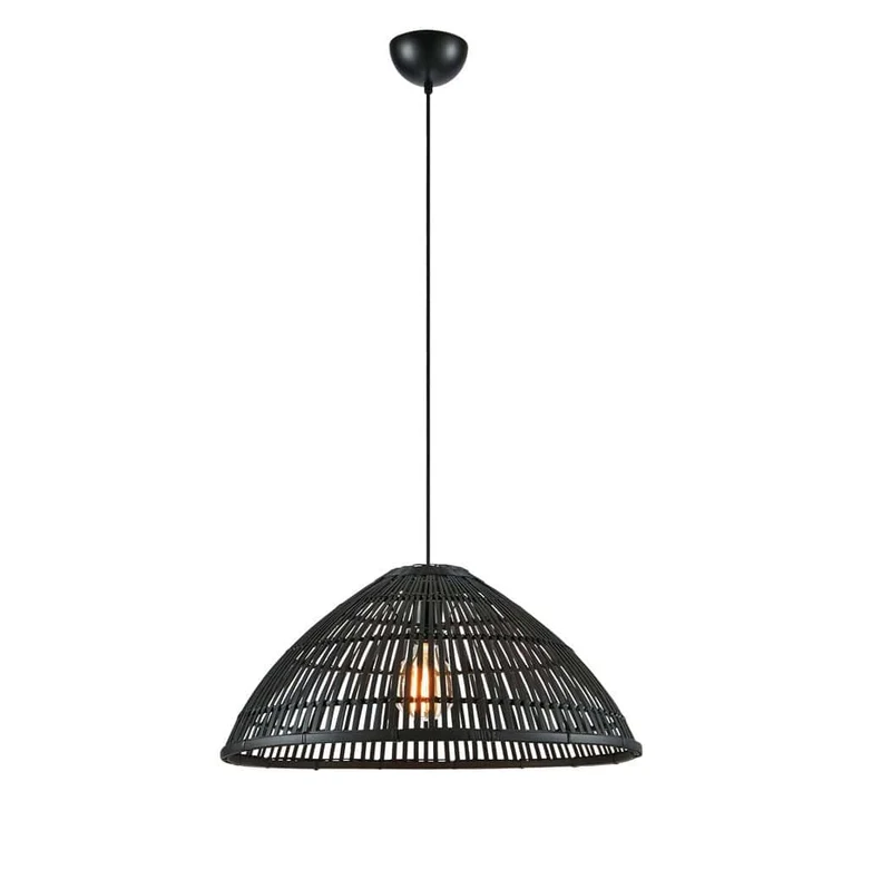 Lampadario CAPELLO 1L Nero Opaco 58cm