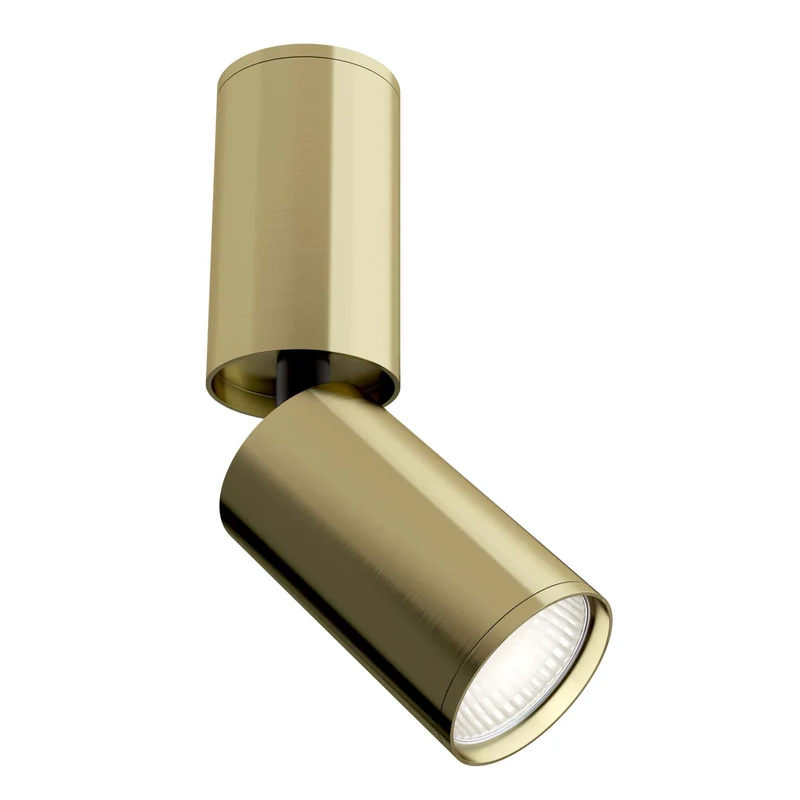 SET 4 PEZZI · Faretto a soffitto FOCUS S Ottone · prezzo per 4 pezzi