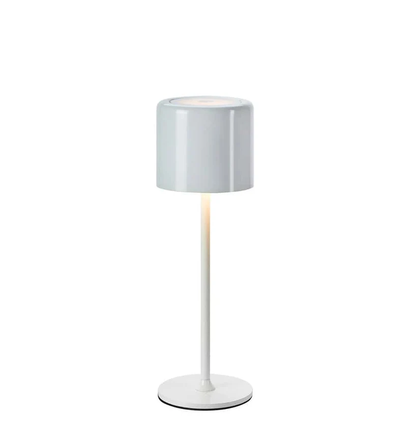 FILO Lampada da tavolo Ricaricabile Bianco Opaco B/O