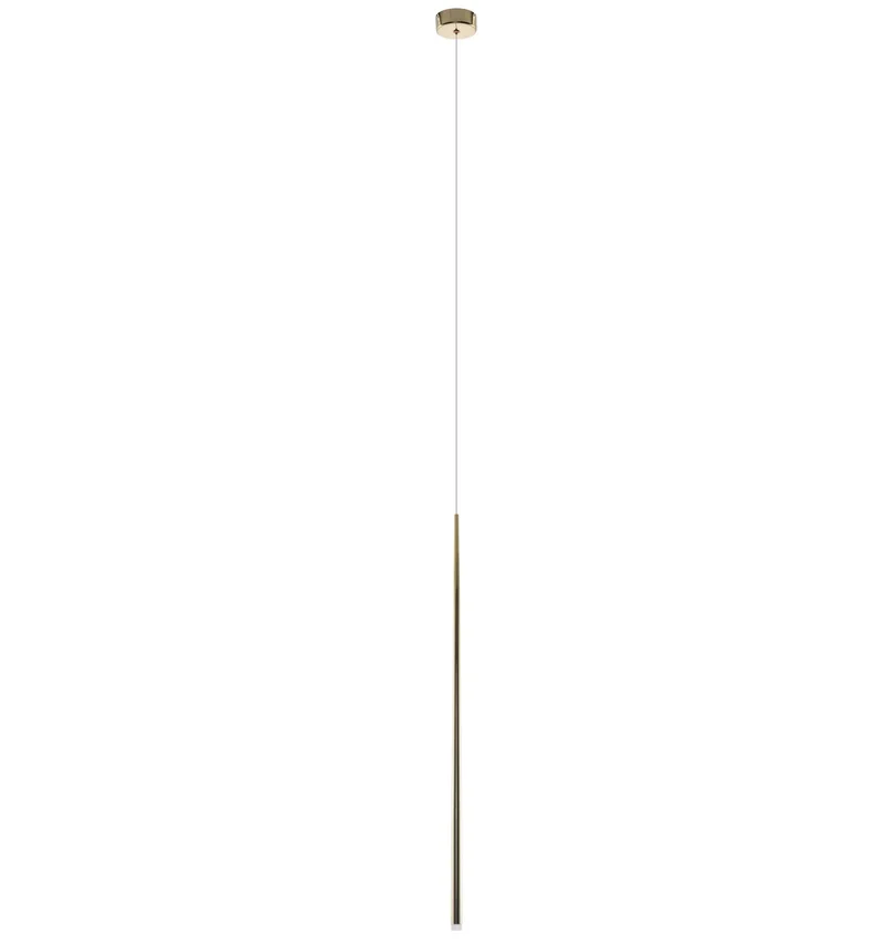 Sospensione minimale Louise 1 gold Led