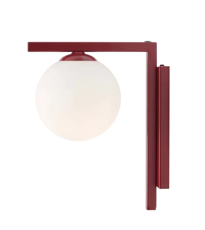 Lampada da parete ZAC red wine