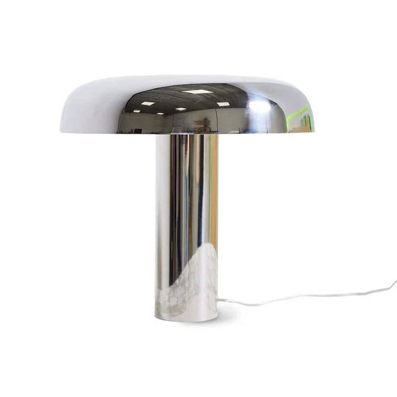 Lampada da tavolo MUSHROOM Chrome by HK Living