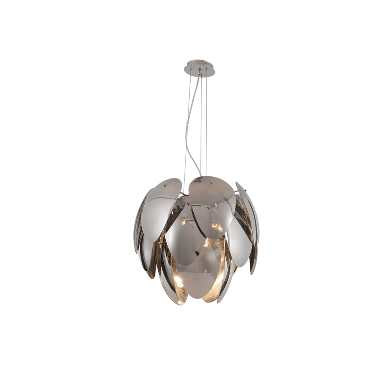 Lampada ANTIRES diam. 55cm bianco o cromo