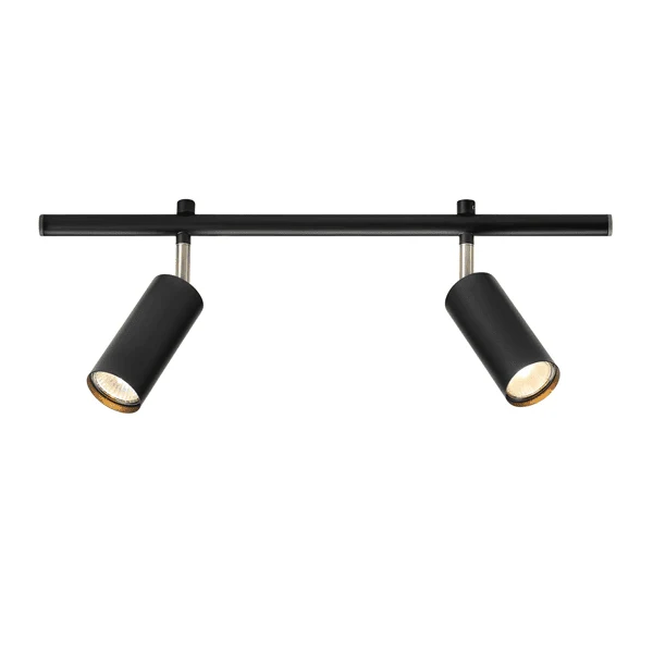 Faretti EXPAND estensibili - 70 cm 2Luci Black
