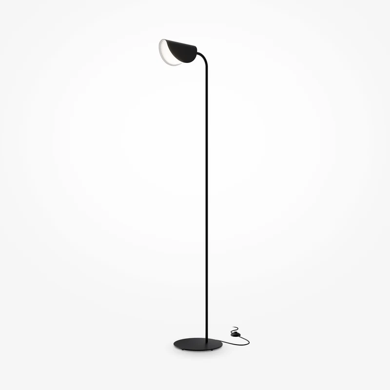Lampada da terra Mollis - Maytoni - Nero - MOD126FL-01B
