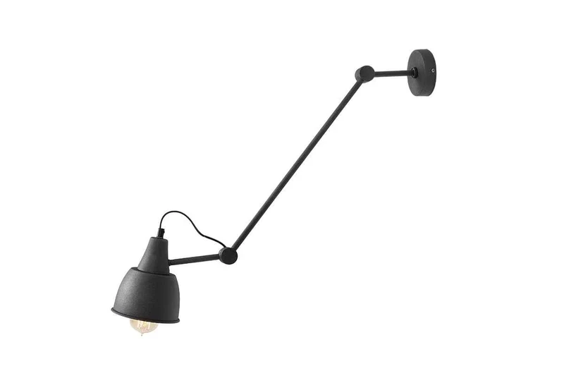Lampada da parete AIDA graphite - 26 x h85 cm