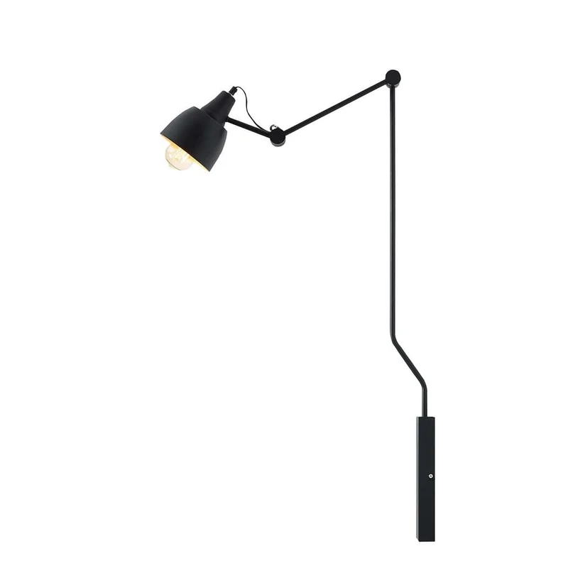 Lampada da parete AIDA black-gold - 100 x h125 cm