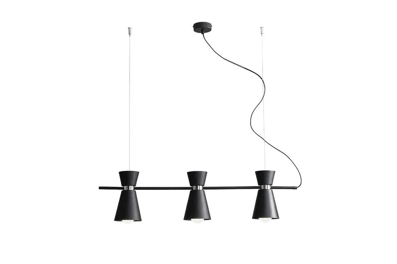 Lampada a sospensione KEDAR black III - 80 x h87 cm