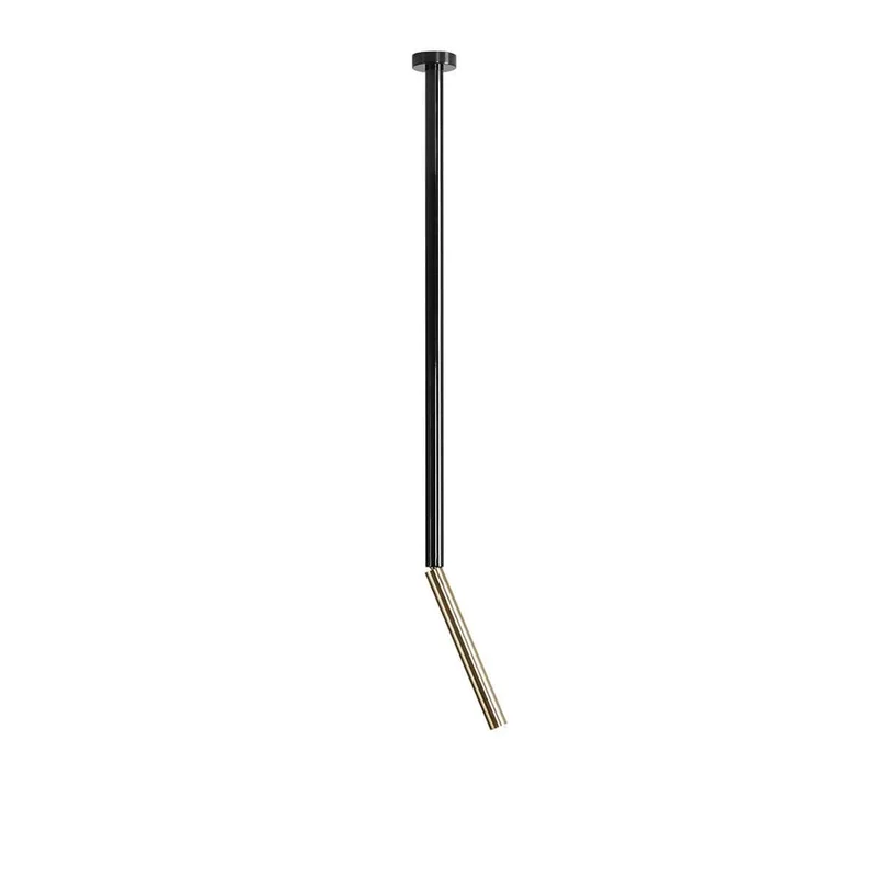 Lampada a sospensione STICK black - h81,5 cm