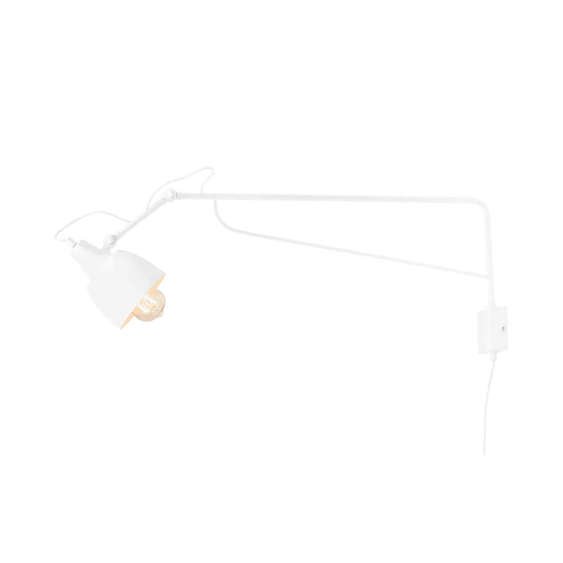 Lampada da parete SOHO white - 13 x h28,5 cm