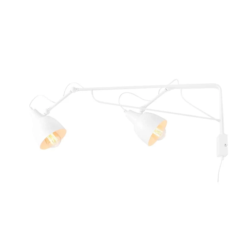 Lampada da parete SOHO white - 18 x h28,5 cm