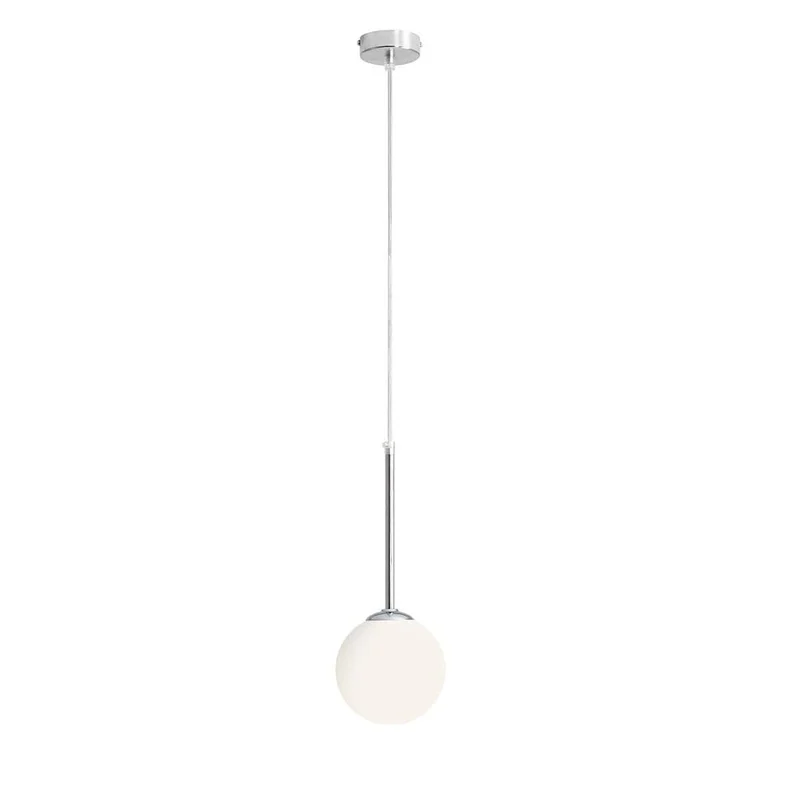 Lampada a sospensione BALIA mini chrome - h120 cm