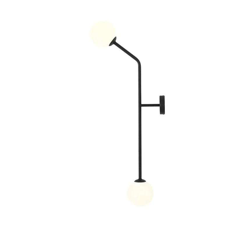 Lampada da parete PURE black - h99 cm