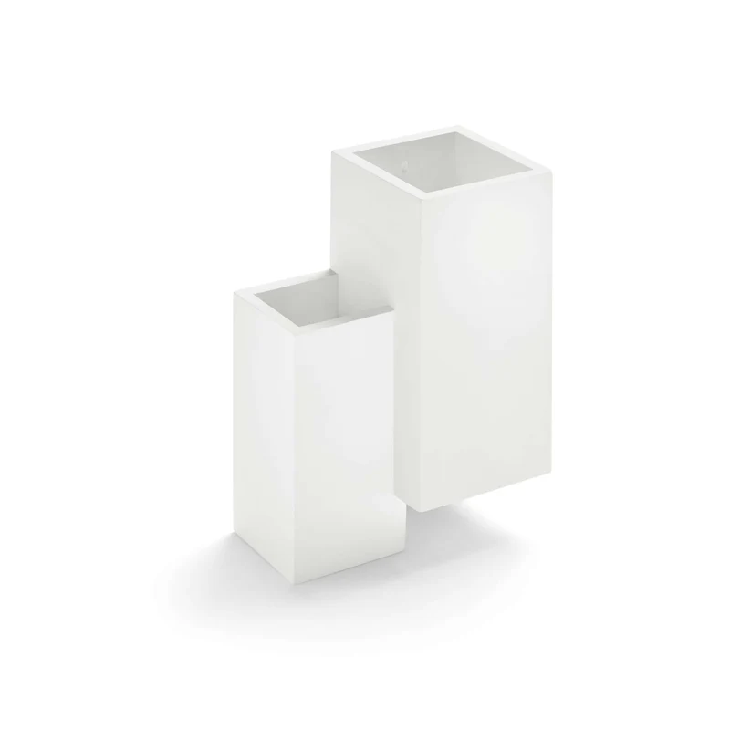 Lampada da parete HERAEA 2 luci 18 x h24 cm