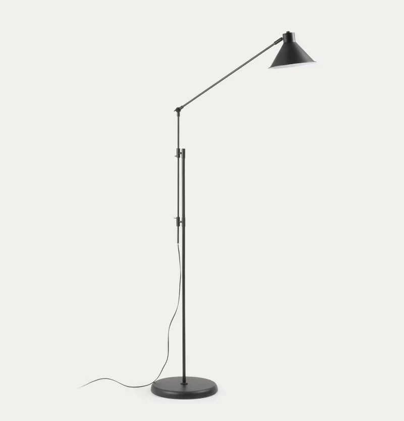 Lampada da terra Dione nero