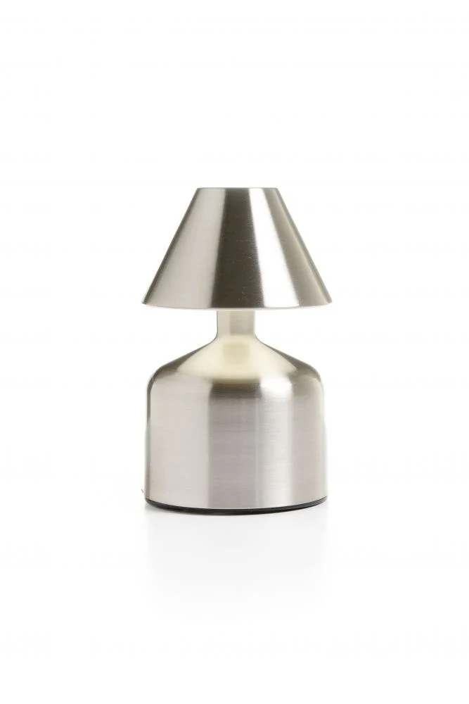 Lampada da tavola a LED ricarica USB Ø 9,5 x H 16,5 cm
