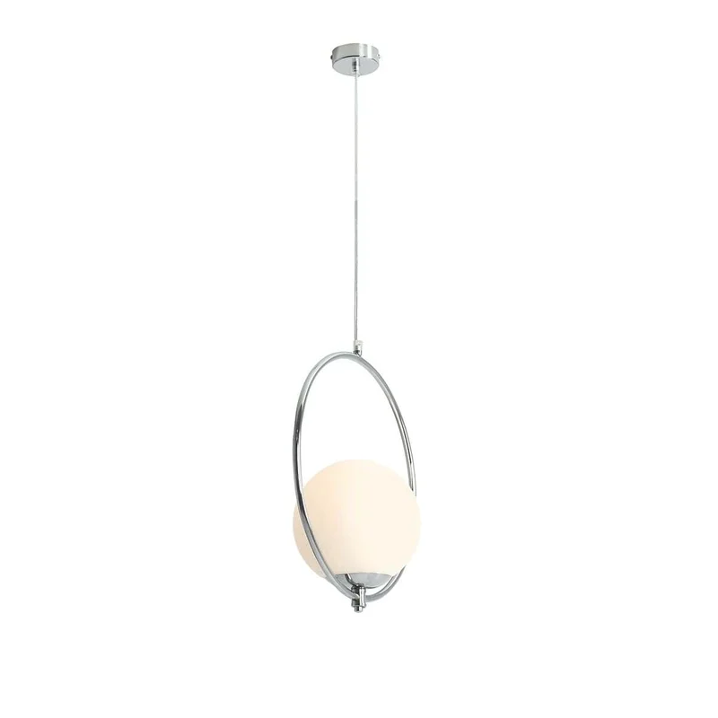 Lampada a sospensione SOL chrome - h100 cm