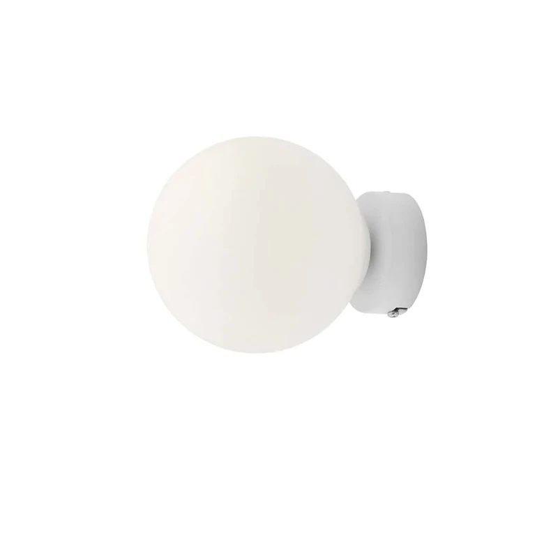 Lampada da parete BALL white S - 14 x h14 cm