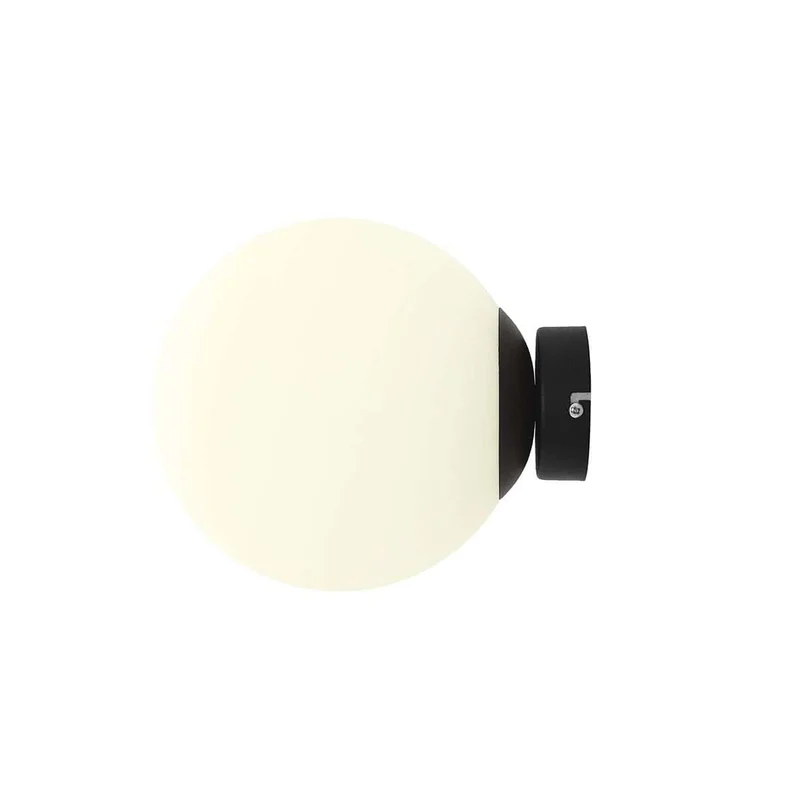 Lampada da parete BALL black M - 20 x h20 cm