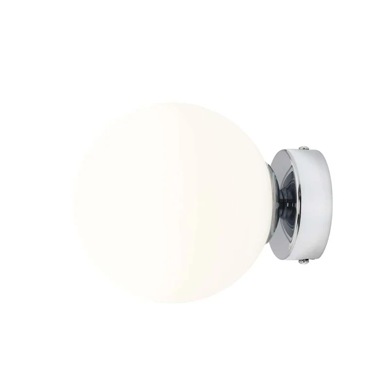 Lampada da parete BALL chrome M - 20 x h20 cm