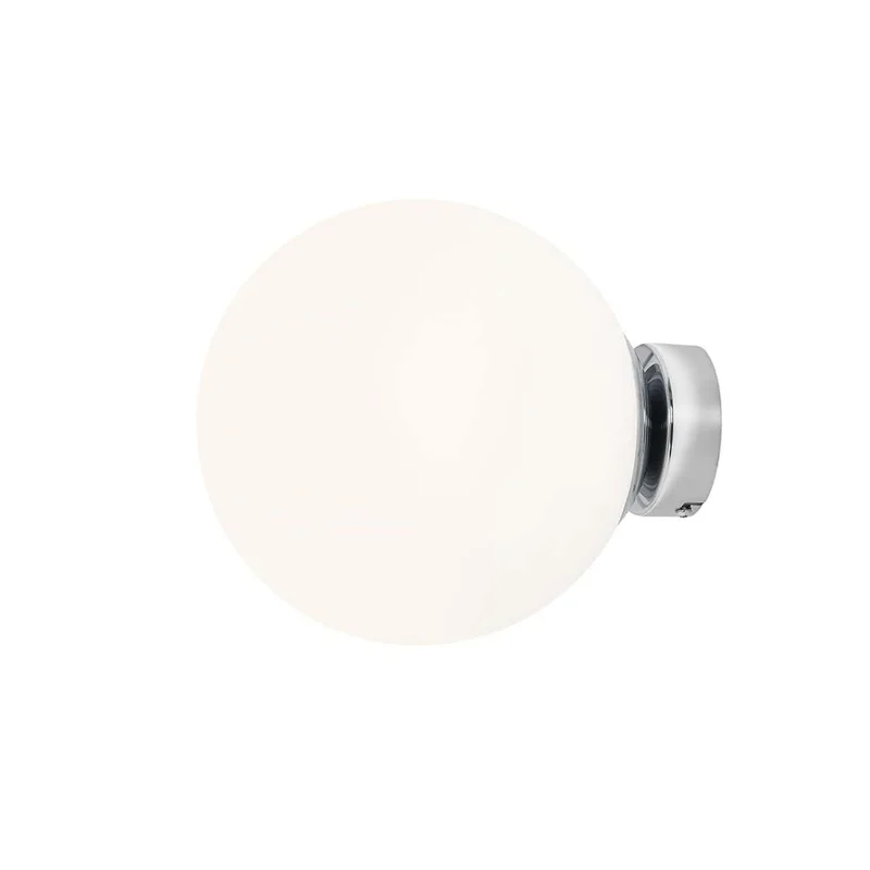 Lampada da parete BALL chrome S - 14 x h14 cm