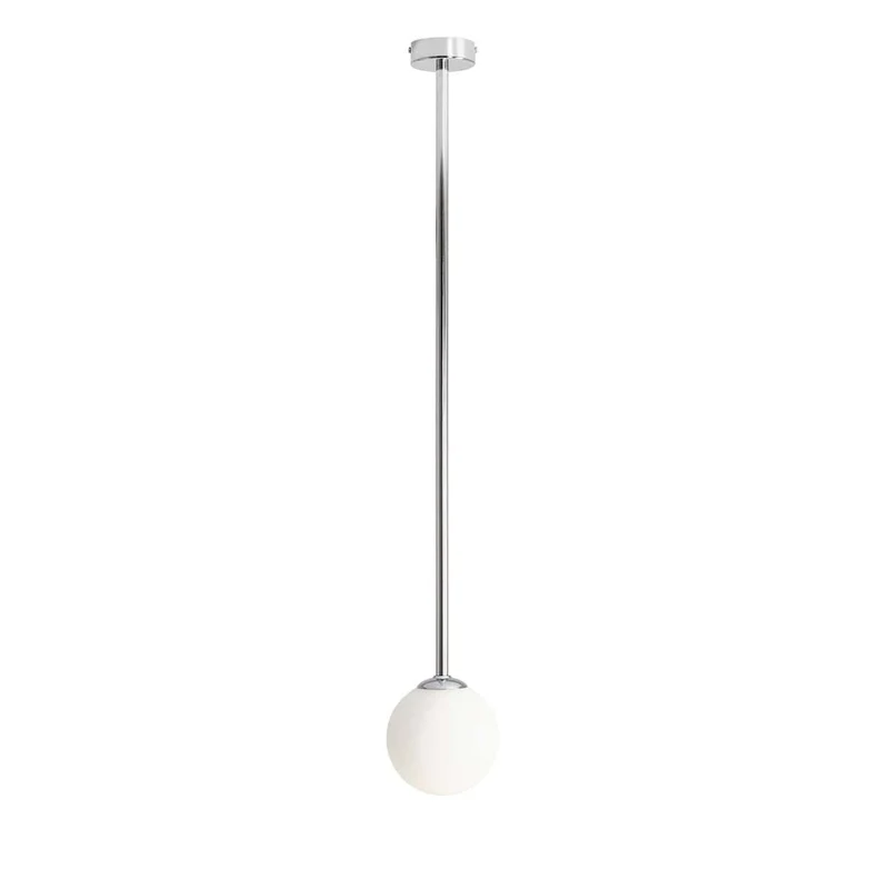 Lampada a sospensione PINNIE chrome L - h92 cm