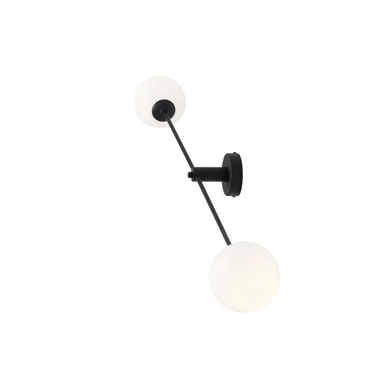 Lampada da parete OHIO black II