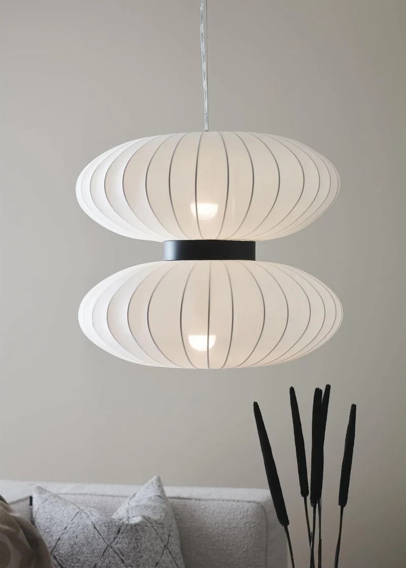 Lampada DABURU in tessuto