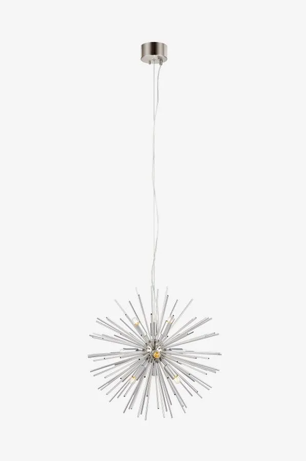 Lampada a soffitto 9L SOLEIL 57cm - Silver