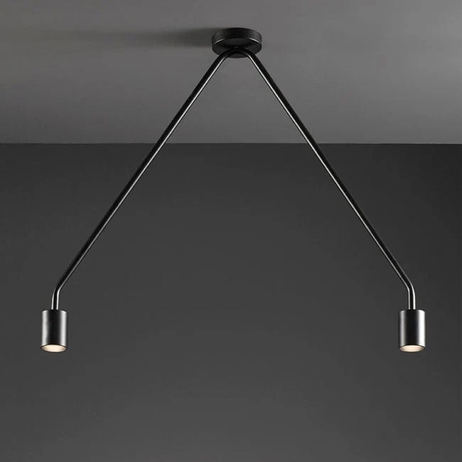 Plafoniera CAOS 2L H55cm Dimmerabile