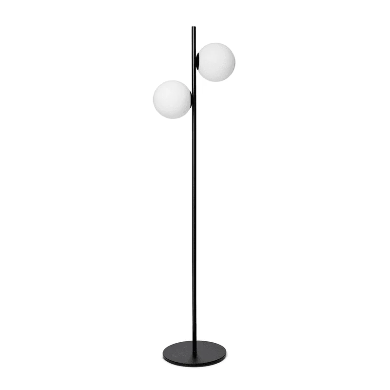 Lampada da terra JUGEN BLACK 2 luci