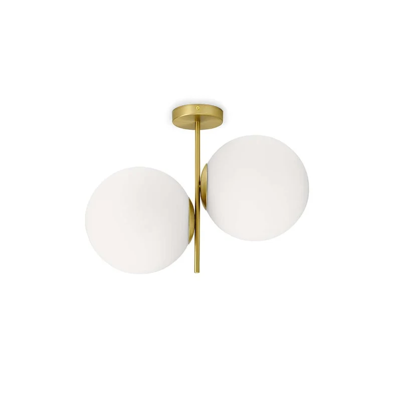 Lampada da soffitto JUGEN 2 luci sfalsate