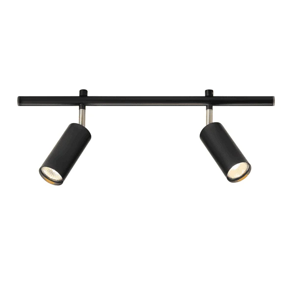 Faretti EXPAND estensibili - 70 cm 2Luci Black