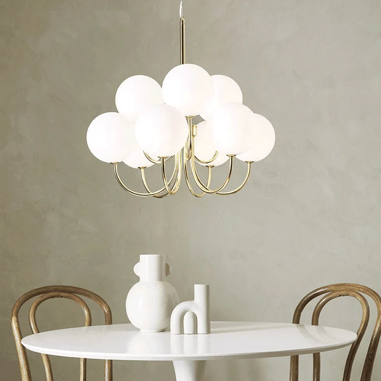 Lampadario BIANCO Gold