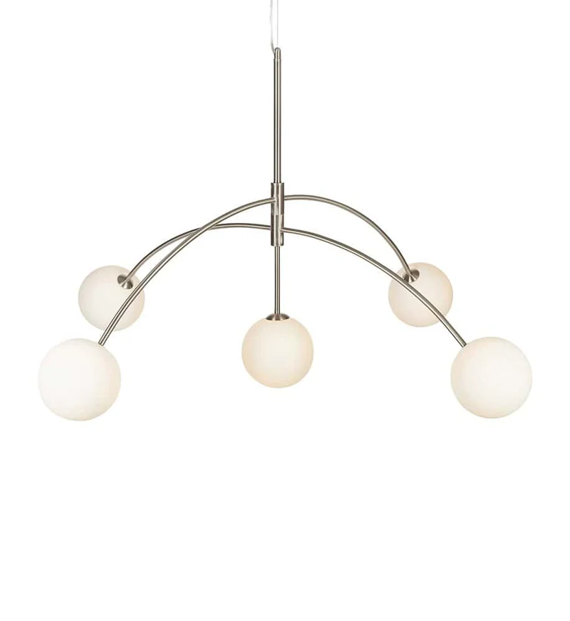 Lampadario HEAVEN Chromo / Nero