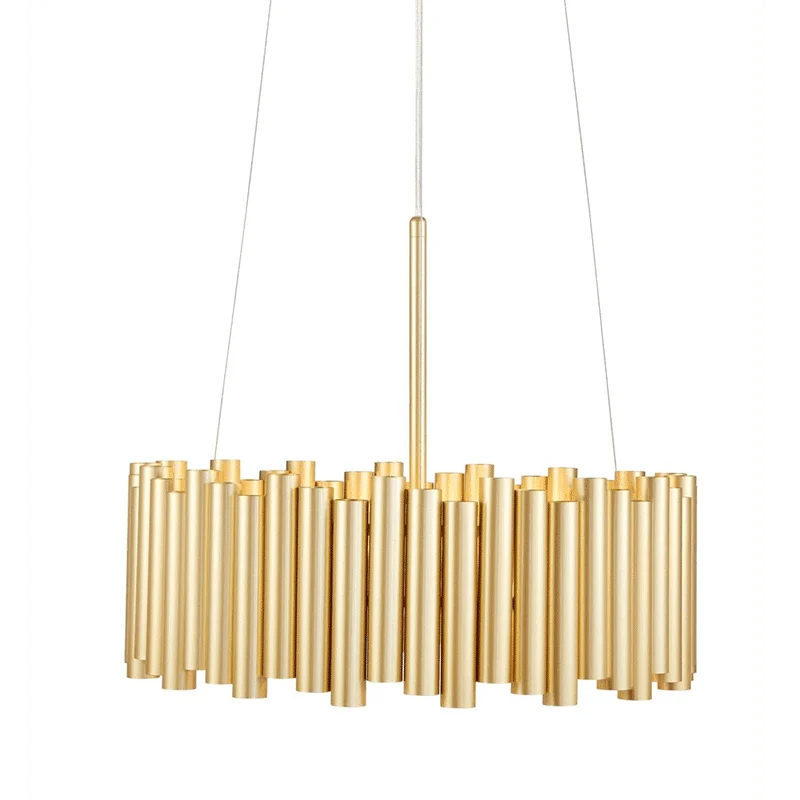 Lampada a sospensione LEVEL Oro / Nero