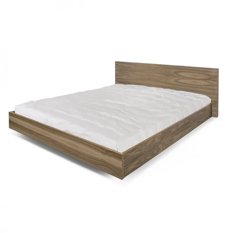 Letto Float Bed in Noce oppure Bianco Opaco By Temahome