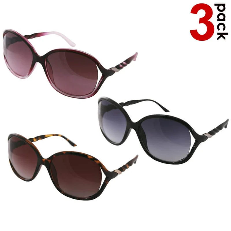 3 Occhiali da Sole ReflexxVision UV 400 Donna modello Pordenone Colori Assortiti