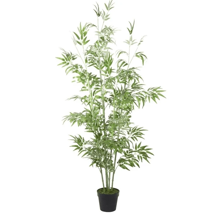 Pianta artificiale di bamboo con vaso 180 cm
