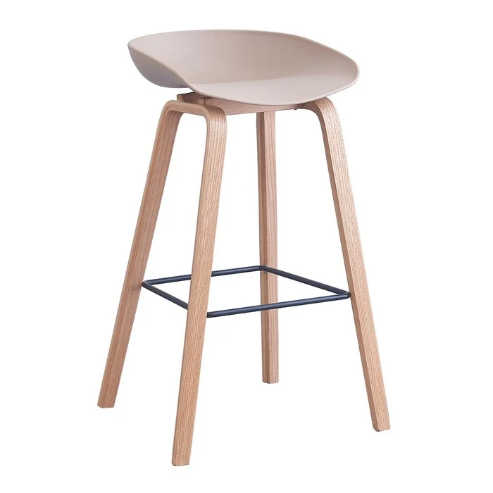 Sgabello scandinavo alto - Lelia