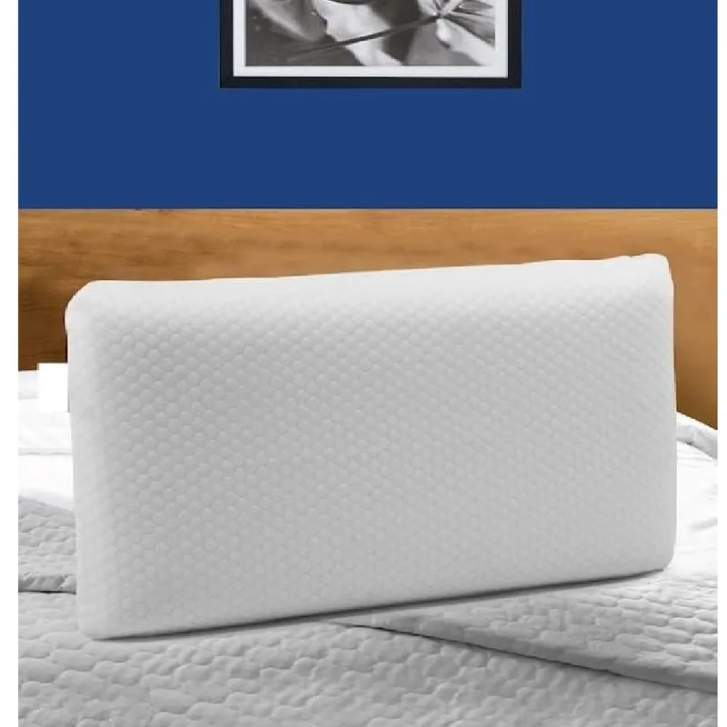 Cuscino in Fibra Super Soft 70x40 H18cm Federa Sfoderabile Guanciale Letto